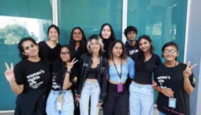 BAC’s Women’s Legal Rights Club Raises Money for Home of Peace