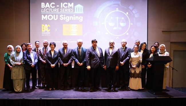 A Milestone in Legal Education : BAC and the Inns of Court Malaysia Forge Historic Partnership